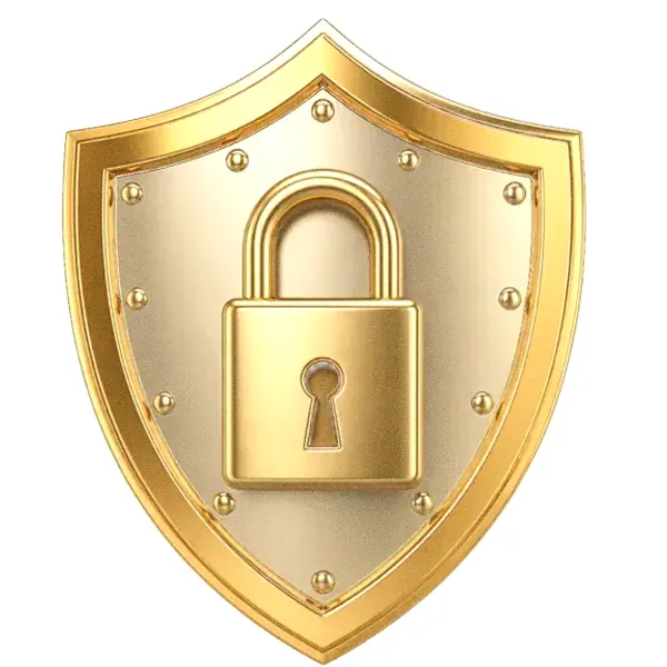Shield with padlock — NightWin Casino